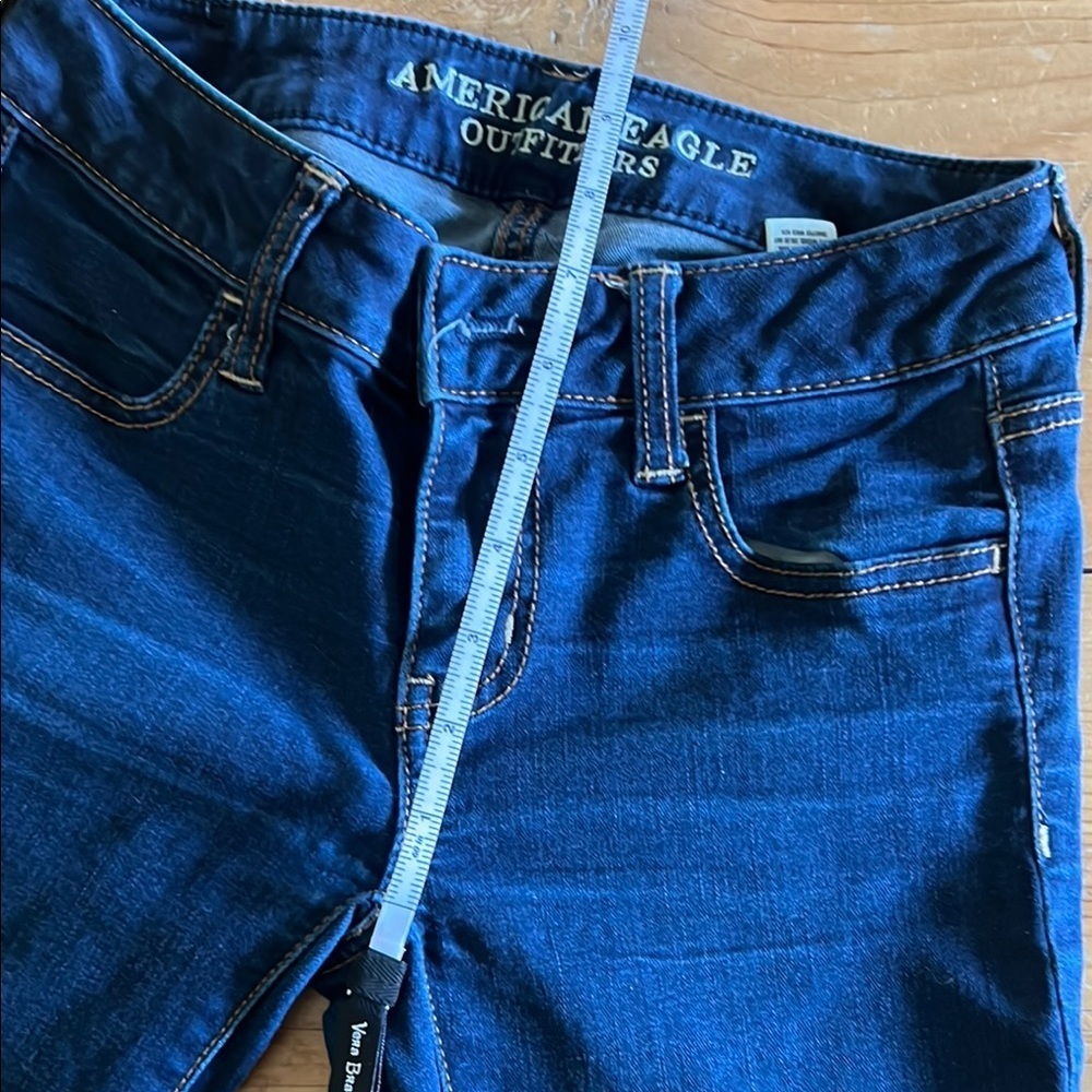 American Eagle Outfitters Women's Blue Jeans - Picture 4 of 6